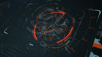 Wallpaper Hologram Scheme Sci Fi Digital