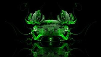 Mclaren P1 Open Doors Front Fire Car El Tony