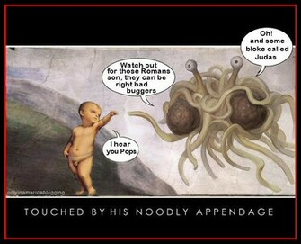 Flying Spaghetti Monster Wallpaper