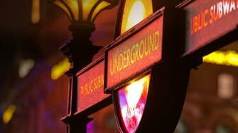 London Underground Tube Sign In