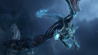 Blue Dragon Fantasy 1080p Wallpaper Wallpaperlepi