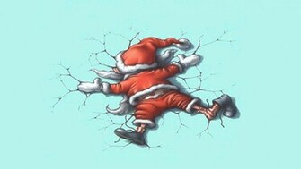 Funny Christmas HD Wallpaper For iPhone