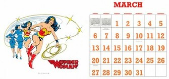 Dc Super Powers Wallpaper Calendar Andertoons Cartoon