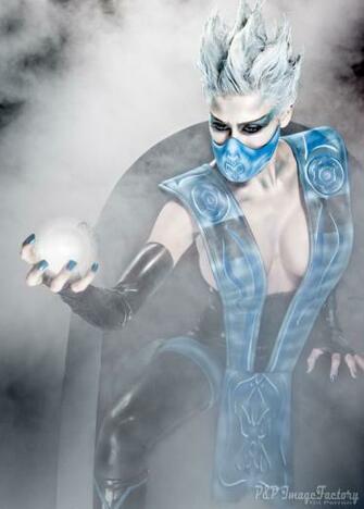 Cosplay Hq Mortal Kombat Frost Marie Claude Bourbonnais