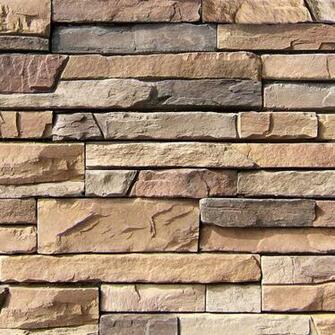 Sq Ft Carmel Mountain Ledgestone Stone Veneer Flats At Lowes