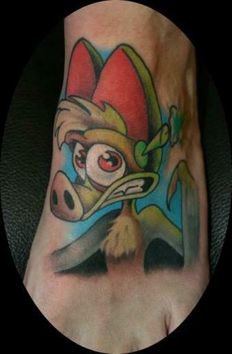 My Logic Is Erratic By Lucky Cat Tattoo