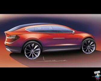 Wallpaper Luxury Car Tesla Model X