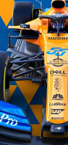 Mclaren F1 Racing By Aymms16 Galaxy S10 Hole Punch Wallpaper