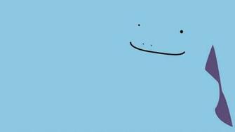 Quagsire Minimalism Blue Background Wallpaper Anime