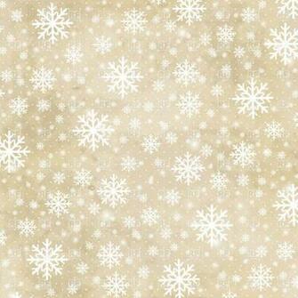 White Snowflakes On Beige Grunge Background Background