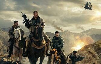 Wallpaper Mountains Weapons Helicopter Riders Action Poster