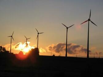 Modern Windmill Wallpaper