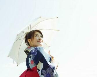 Japanese Kimono Wallpaper Beautiful Woman Wearing A
