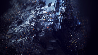 3d Abstract Digital Art Shapes HD 4k Wallpaper Image