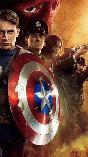 Captain America The First Avenger Phone Wallpaper Moviemania