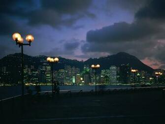 Android City Night Scenes Wallpaper