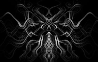Tribal Black Background Cool Wallpaper