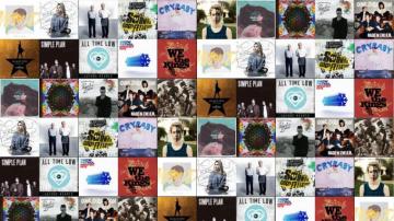 Simple Plan Tiled Desktop Wallpaper