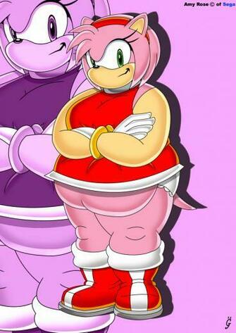 Fat Amy Rose By Gokutothez