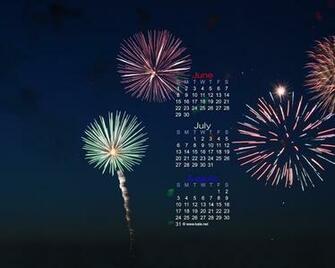 July Calendar Wallpaper