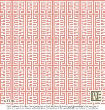 Wallpaper Greek Key Emily Mccarthy Shoppe