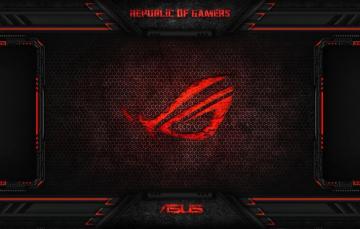 Wallpaper Red Game Asus Rog Image For Desktop