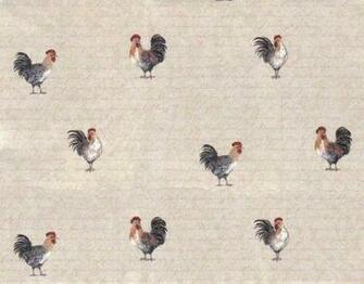 Kitchen Country Roosters Wallpaper If We Find Need To Repaper Our