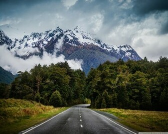 Wallpaper Hub The Mountain Road