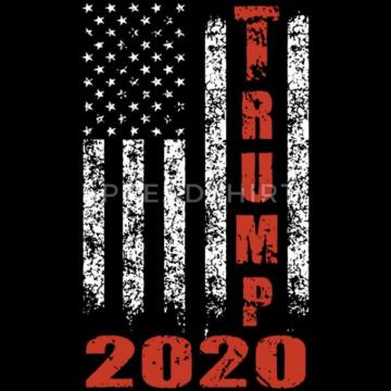 American Flag Vintage Design Trump T Men S