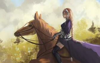 Wallpaper Horse Anime Art Fate Grand Order Apocrypha
