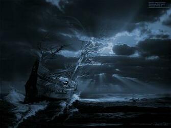 Modern Art Gallery Ghost Ship Series Chasing The Light 3d Wallpaper