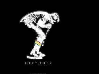 Deftones Background Silhouette Singer Microphone X HD Wallpaper