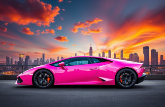 Pink Lamborghini Wallpaper