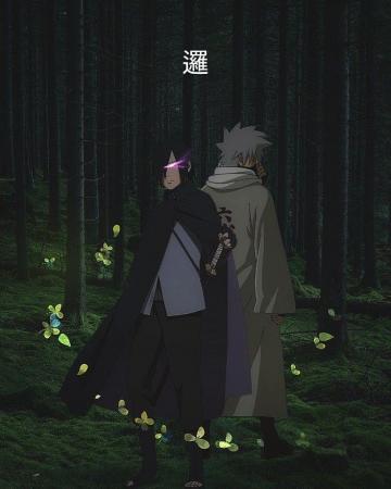 Sasuke X Kakashi Cool Anime Wallpaper Naruto