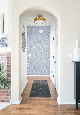 Hallway Makeover Adding An Affordable Smart Thermostat Best Of