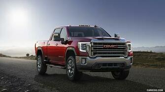 Gmc Sierra Heavy Duty Slt Front Three Quarter HD