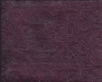 Purple Tooled Faux Leather Embossed Vinyl