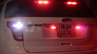 Police Lights Flashing Wallpaper