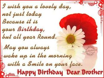 Happy BirtHDay Brother Image
