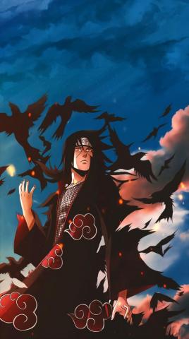 Itachi Uchiha Sharingan Genjutsu 4k Vertical Wallpaper Fond D