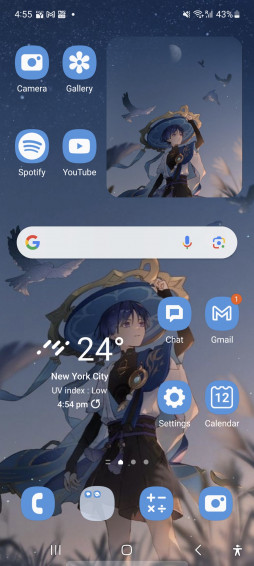 My New Phone Theme Genshin Impact Wallpaper