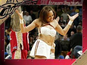 Nba Dancers Cleveland Cavaliers Girls Desktop Basketball Team
