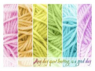 Rainbow Yarn Background By Bekkerz