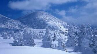 Beautiful Winter Snow Full HD Nature Background Wallpaper For Laptop
