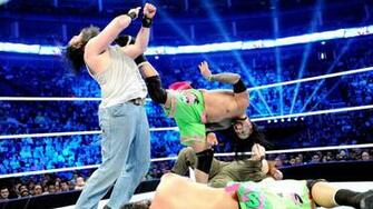 The Uso Brothers Jimmy And Jey Defeated Erick Rowan Luke