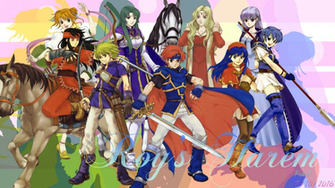 Roy S Harem Wallpaper Fireemblem