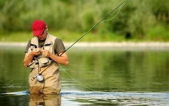 Fisherman Fly Fishing Wallpaper55 Best Wallpaper For Pcs