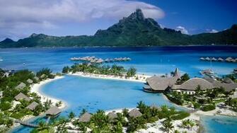 HD Tropical Island Beach Paradise Wallpaper And Background