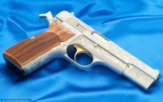 Wallpaper Browning High Power Gun Weapon Desktop