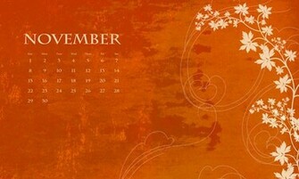 Calendar Wallpaper Monthly